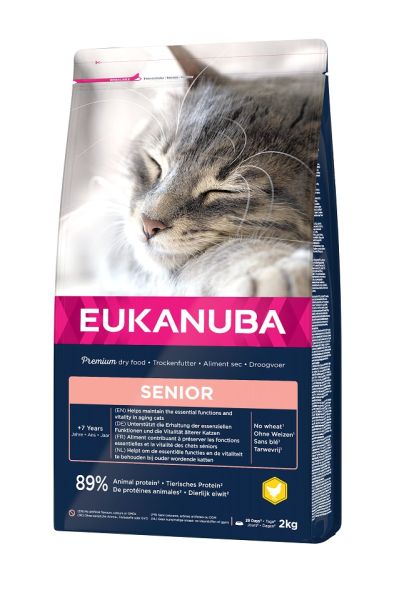 EUKANUBA Cat Senior Top Condition Chicken &amp; Liver 2 kg