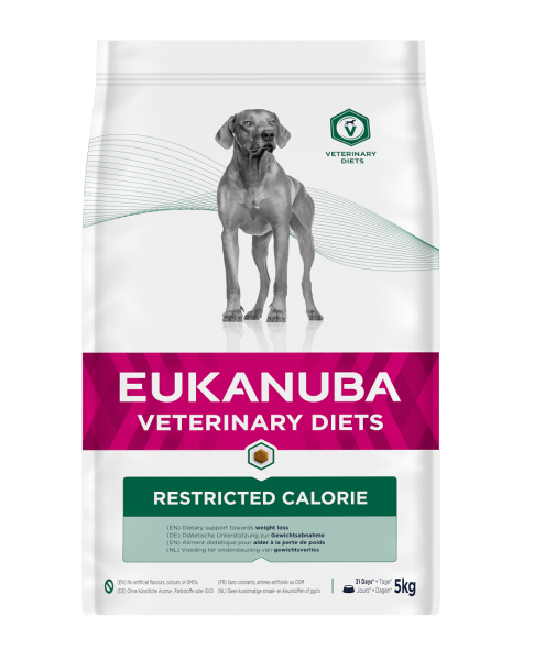 EUKANUBA Veterinary Diets restricted calories dla psów z nadwagą 5 kg