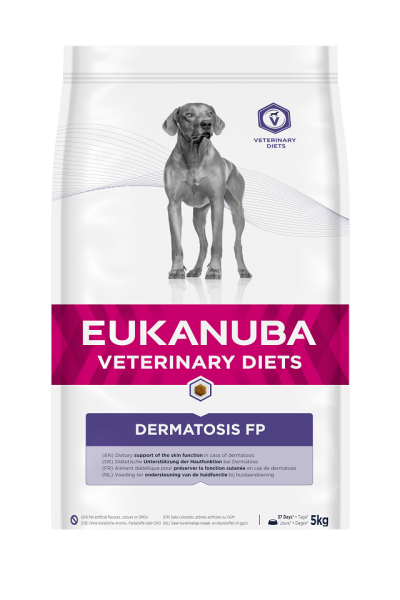 EUKANUBA Veterinary Diets dermatosis fp na choroby skórne 5 kg