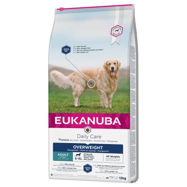 EUKANUBA Daily Care Overweight Adult Dog 12 kg