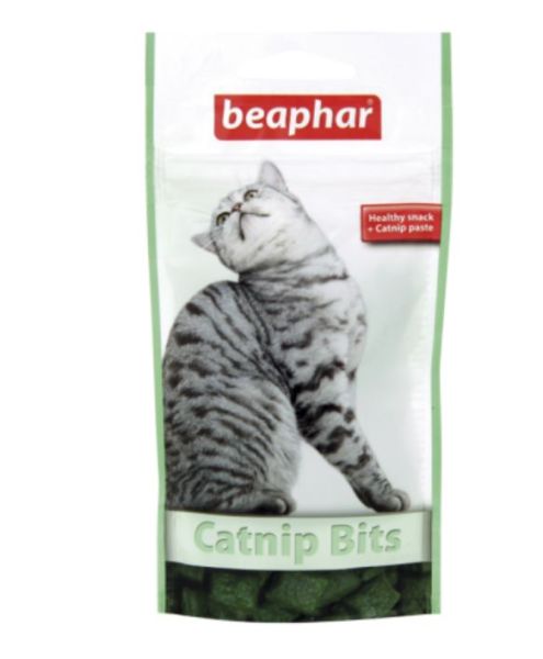 BEAPHAR Catnip Bits Przysmaki z Kocimiętką 35 g