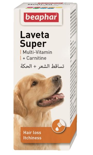 BEAPHAR Laveta Super Preparat Poprawiający Kondycję Sierści Dla Psa 50 ml
