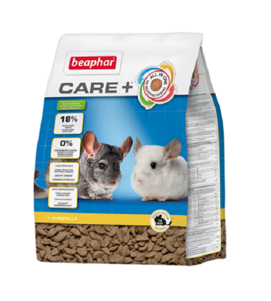 BEAPHAR Care+ Chinchilla Pokarm dla szynszyli 1,5 kg