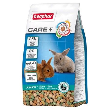 BEAPHAR Care+ Rabbit Junior Pokarm Dla Młodego Królika 1,5 kg
