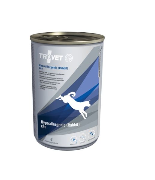 TROVET Hypoallergenic Rabbit RRD dla psa królik 400 g