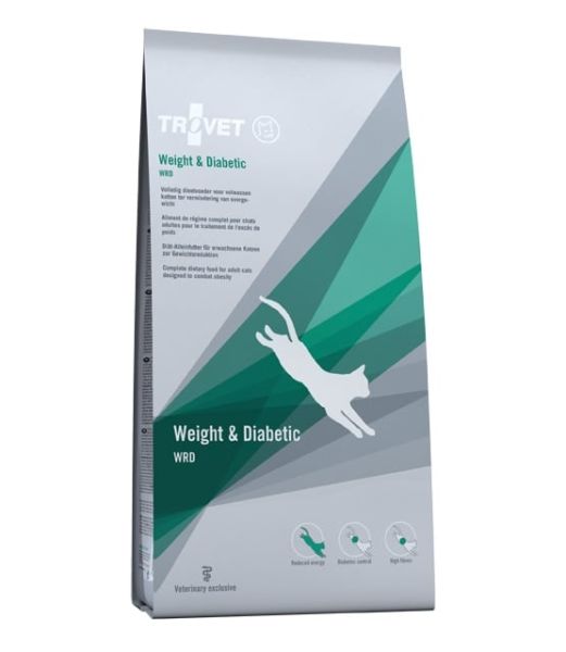 TROVET Weight &amp; Diabetic WRD dla kota 3 kg