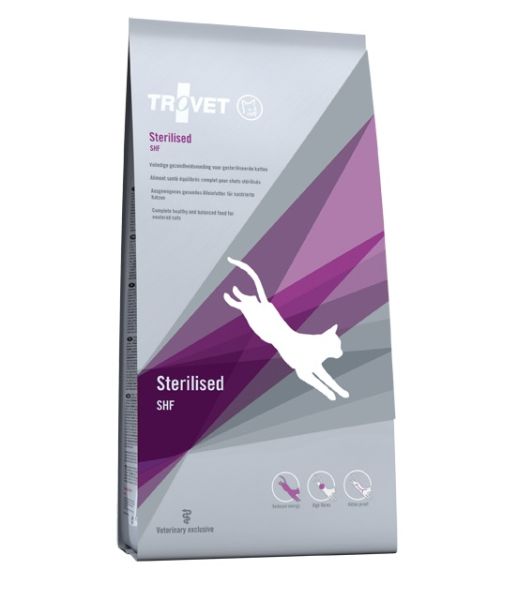 TROVET Sterilised SHF dla kotów kastrowanych 3 kg