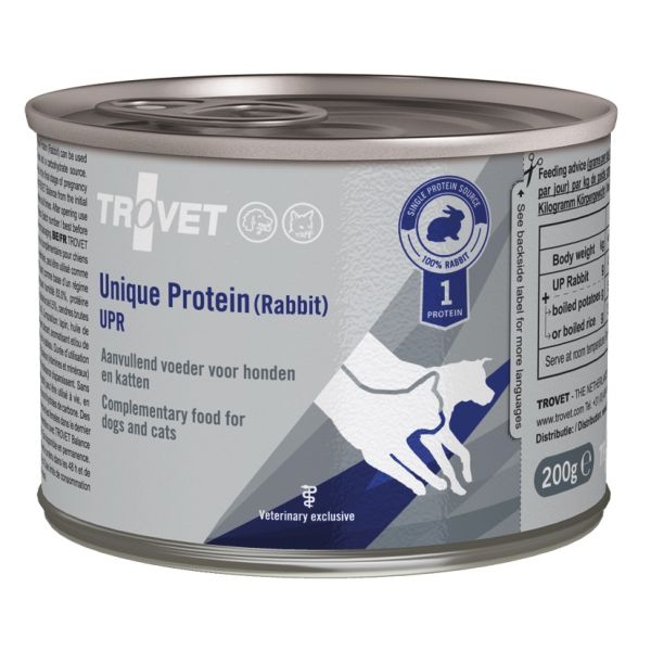 TROVET Unique Protein Rabbit UPR dla psa i kota królik 200 g