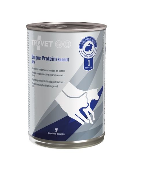 TROVET Unique Protein Rabbit UPR dla psa i kota królik 400 g