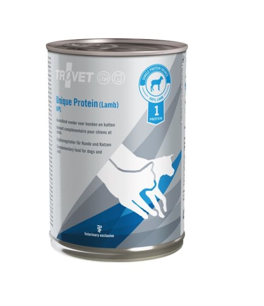 TROVET Unique Protein Lamb UPL dla psa i kota jagnięcina 400 g