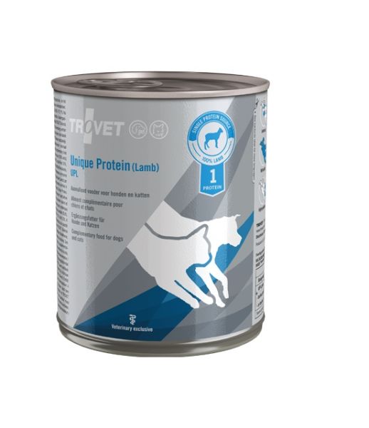 TROVET Unique Protein Lamb UPL dla psa i kota jagnięcina 800 g
