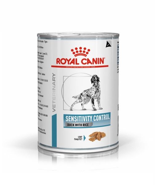 ROYAL CANIN Dog sensitivity control duck 410 g karma mokra dla dorosłych psów wykazujących niepożądane reakcje na pokarm
