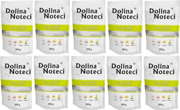 DOLINA NOTECI Premium Bogata w Gęś z Ziemniakami 10x 500 g