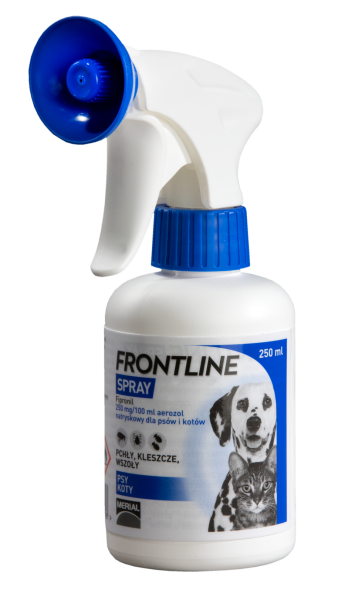 FRONTLINE Spray aerozol natryskowy dla psów i kotów 250 ml