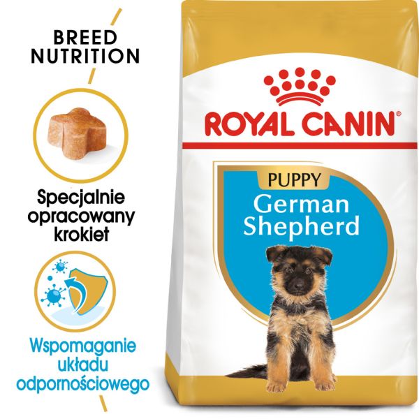 ROYAL CANIN German Shepherd Puppy Junior karma sucha dla szczeniąt do 15 miesiąca, rasy owczarek niemiecki 3 kg