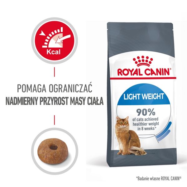 ROYAL CANIN  Light Weight Care 400 g karma sucha dla kotów dorosłych, utrzymanie prawidłowej masy ciała