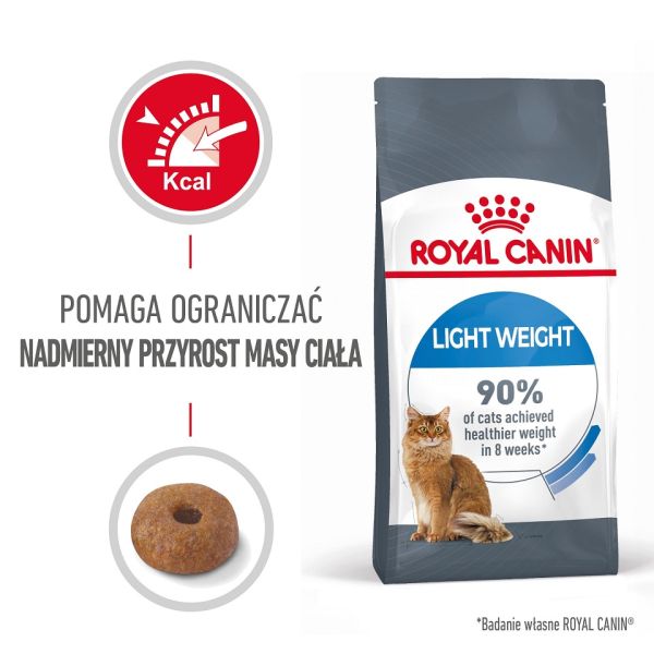 ROYAL CANIN Light Weight Care 8 kg karma sucha dla kotów dorosłych, utrzymanie prawidłowej masy ciała