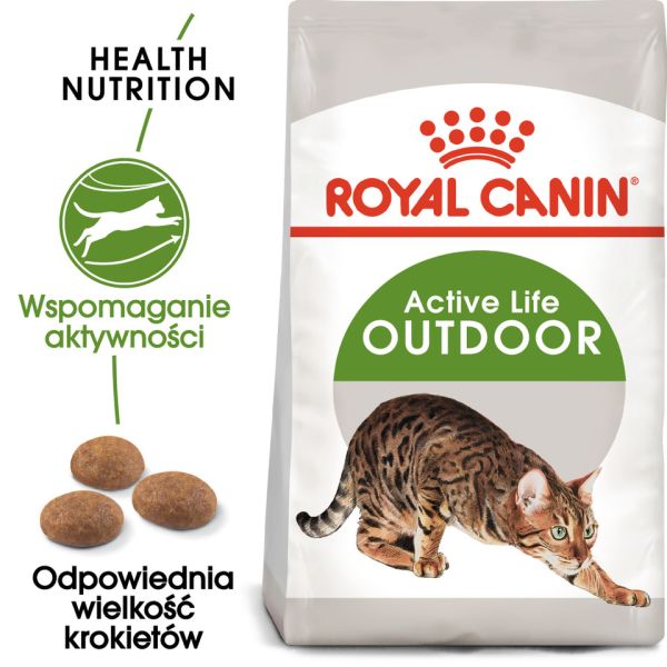 ROYAL CANIN Outdoor 400 g karma sucha dla kotów dorosłych, wychodzących na zewnątrz