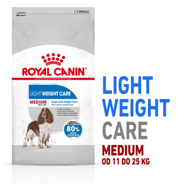 ROYAL CANIN CCN Medium Light Weight Care 12 kg karma sucha dla psów dorosłych, ras średnich z tendencją do nadwagi