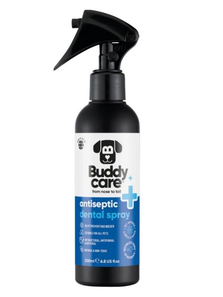 BUDDYCARE Antyseptyczny spray do zębów dla zwierząt 200 ml