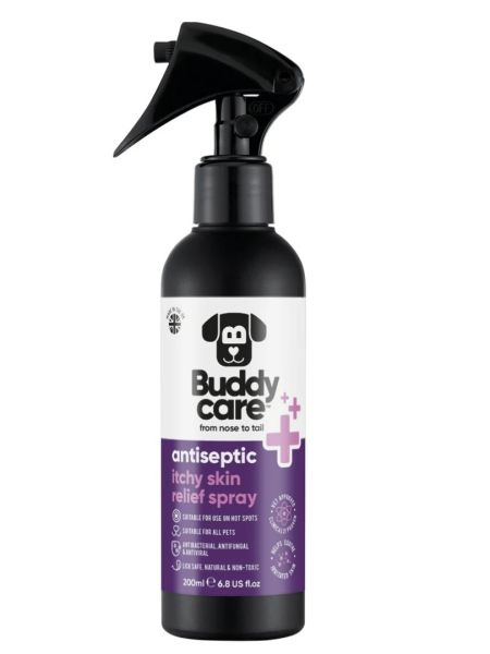 Antyseptyczny spray na swędzącą skórę i łagodzący gorące punkty dla zwierząt 200 ml