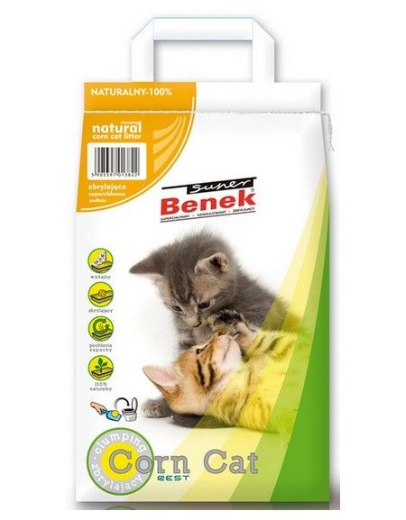 BENEK Super Corn cat Żwirek kukurydziany 14 l
