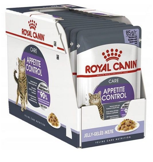 ROYAL CANIN Appetite Control Jelly 48x85 g mokra karma dla dorosłych kotów z nadmiernym apetytem