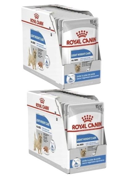 ROYAL CANIN Light Weight Care karma mokra - pasztet dla psów dorosłych z tendencją do nadwagi 24 x 85 g