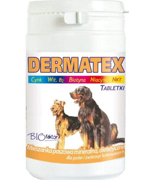 Dermatex tabletki dla psów 150 tab.