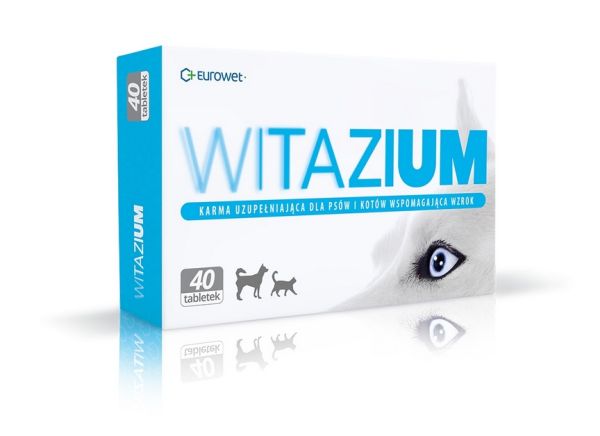 WITAZIUM 2X20- 40 TABLETEK na wzrok i siatkówkę dl