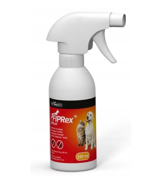 Fiprex spray do odstraszania pcheł dla psów 250 ml
