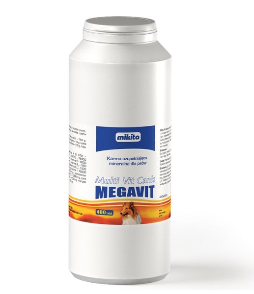 MULTIVIT CANIS MEGAVIT 400 TABL
