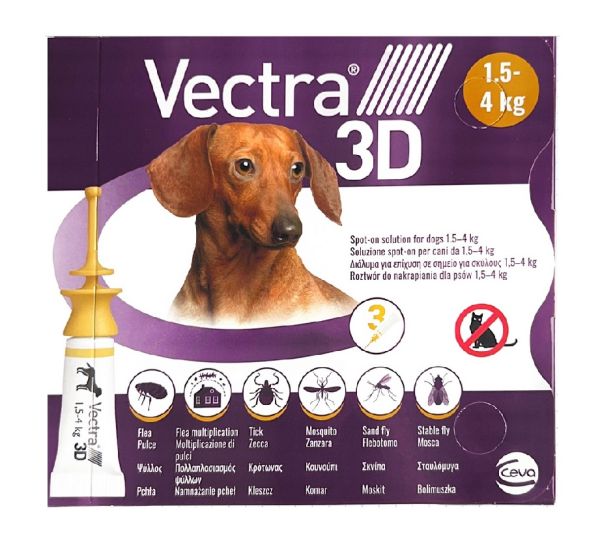  Vectra 3D preparat przeciwkleszczowy dla psów
