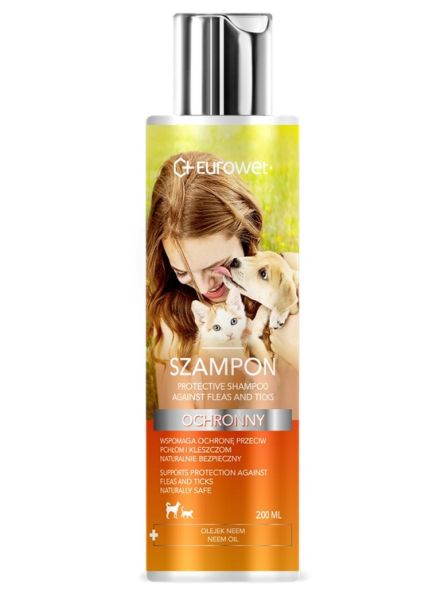 Szampon ochronny przeciw pchłom i kleszczom 200 ml