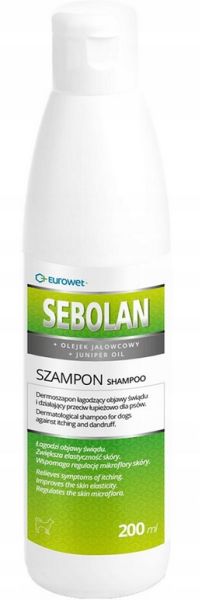 Sebolan szampon do pielęgnacji dla psów 200 ml