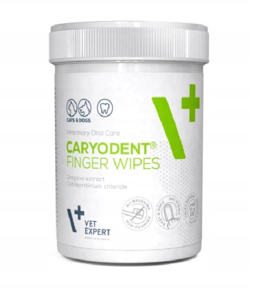 CARYODENT FINGER WIPES czyściki do zębów 