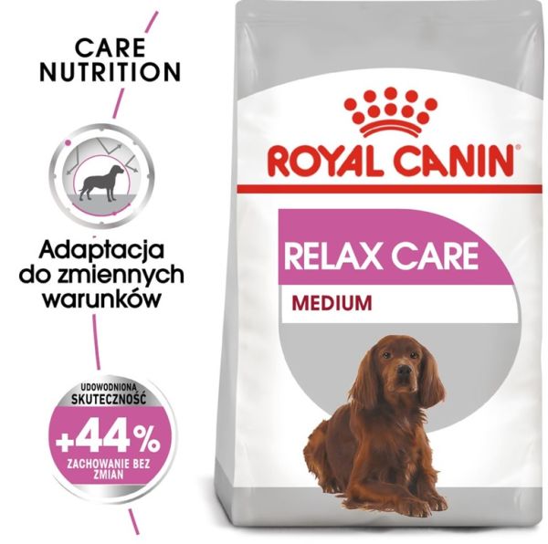 ROYAL CANIN CCN Medium Relax Care karma sucha dla psów dorosłych, ras średnich, narażonych na działanie stresu 10 kg