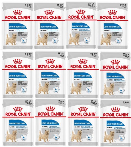 ROYAL CANIN Light Weight Care karma mokra - pasztet dla psów dorosłych z tendencją do nadwagi 12 x 85 g