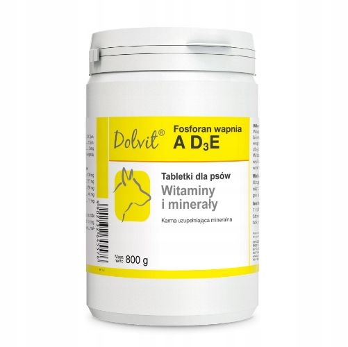 DOLVIT FOSFORAN WAPNIA AD3E  800 G  TABL
