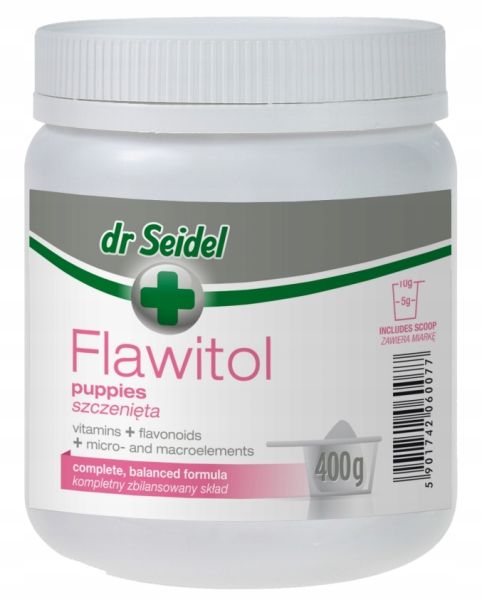 FLAWITOL DLA SZCZENIĄT PROSZEK 400G
