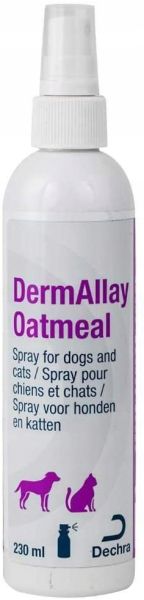 Dermallay odżywczy spray z owsem dla psów 230 ml