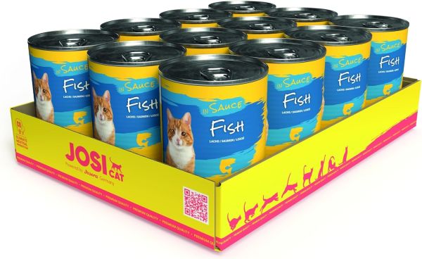 JOSERA JosiCat Ryba w sosie 12 x 415g dla dorosłego kota