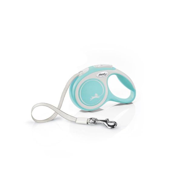 FLEXI New Comfort XS Tape 3 m light blue smycz automatyczna