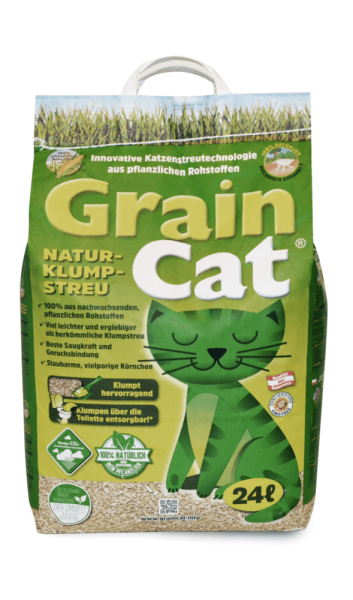 GRAIN CAT 72 l (3 x 24 l) naturalny zbożowy żwirek zbrylający