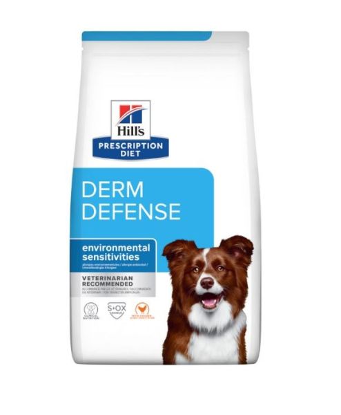 HILL'S Prescription Diet Canine Derm Defense 12 kg dla psów z alergią