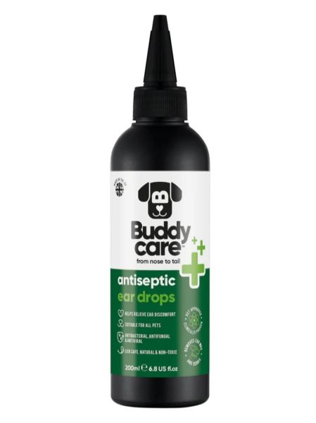 Krople antyseptyczne do uszu dla zwierząt 200 ml