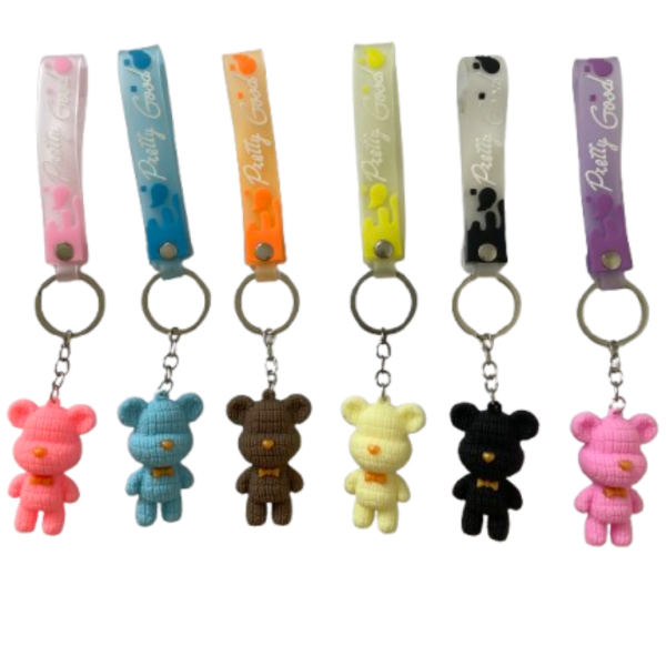 Brelok do kluczy miś