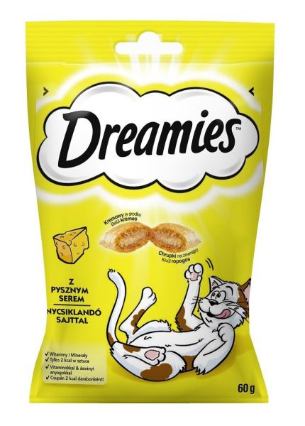 DREAMIES 60 g przysmak dla kota z pysznym serem