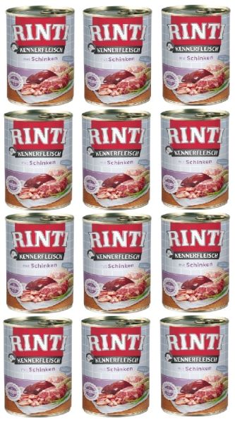 RINTI Kennerfleisch Ham z szynką 12 x 800 g