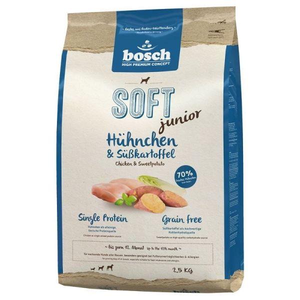 BOSCH Soft junior kurczak &amp; bataty 2.5 kg